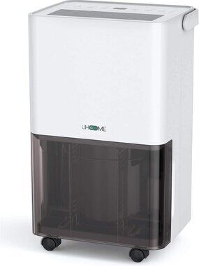 Ultra Quiet 30 Pint Dehumidifier with Carbon Filter, Humidity Sensor & Auto Shut